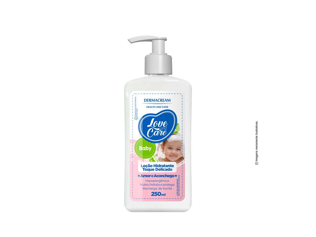 Loção Hidratante Love and Care Baby Amor & Aconchego - 250ml