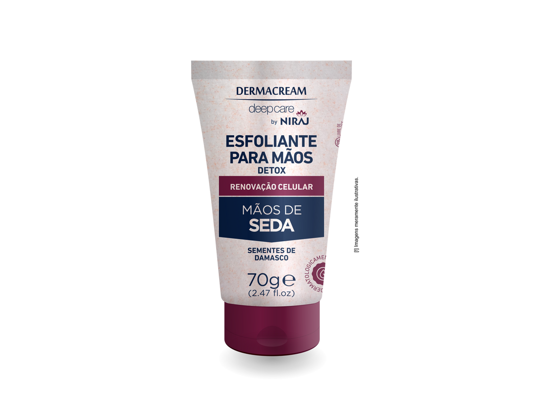 Creme Esfoliante Mãos de Seda para Mãos - 70g